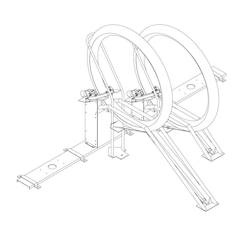 駐輪ロック相関図
